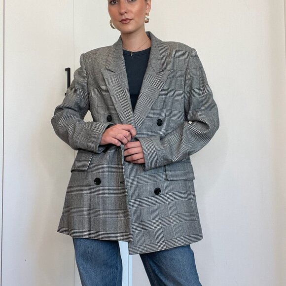 Frame Oversized Blazer - Picture 2 of 4